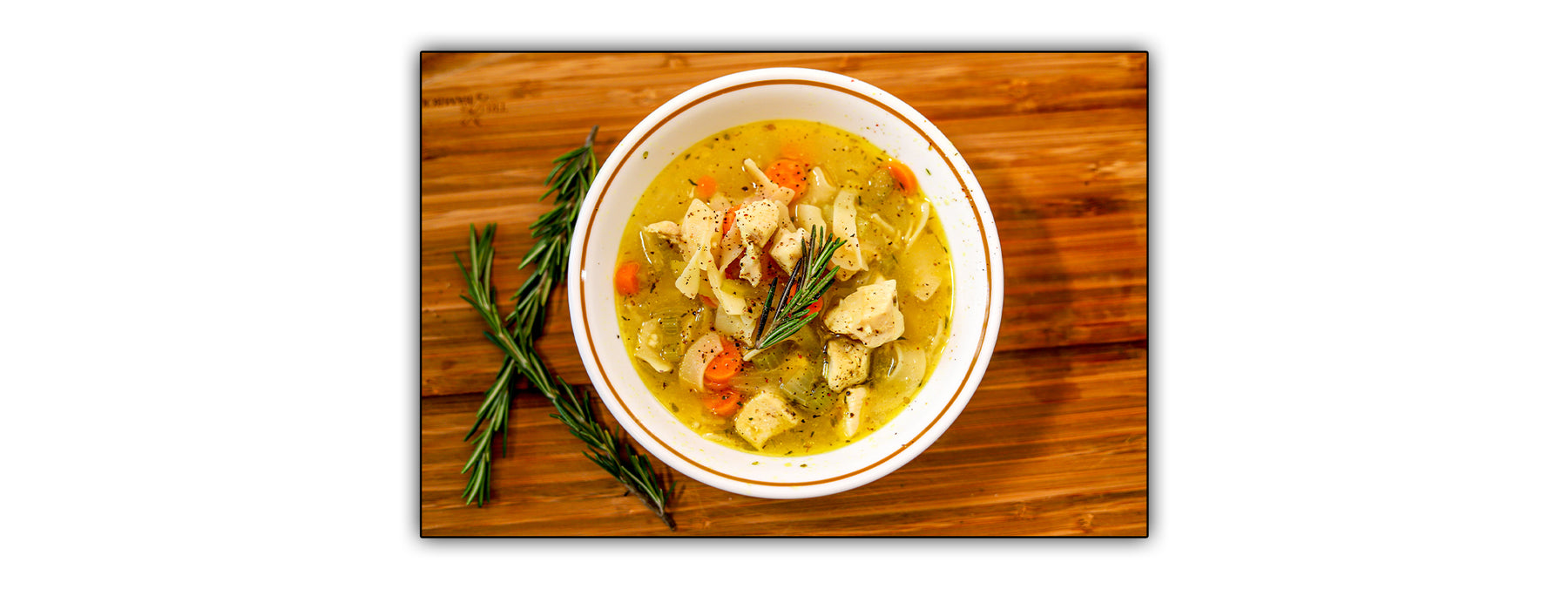 Feathered Feast Seasoned Chicken Noodle Soup