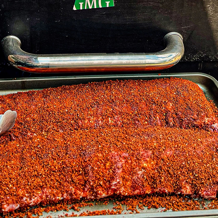 3-2-1 Rib Method with Pitmasters and Feathered Feast Rubs