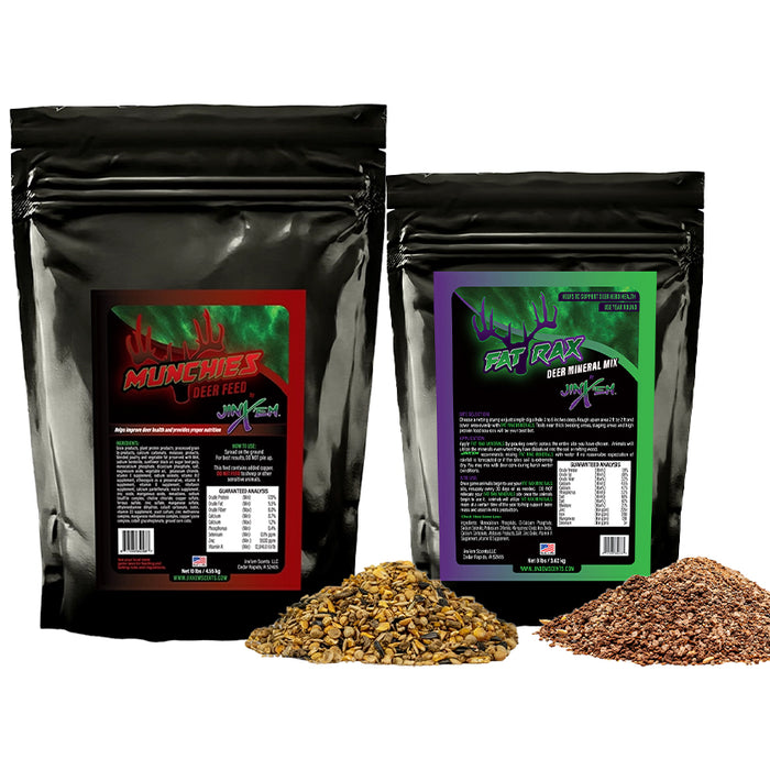 Mixing Fat Rax Mineral and Munchies Deer Feed for Irresistible Deer Attraction
