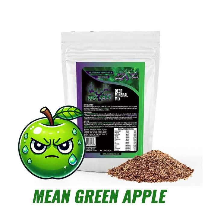 Fat Rax Deer Mineral - Mean Green Apple