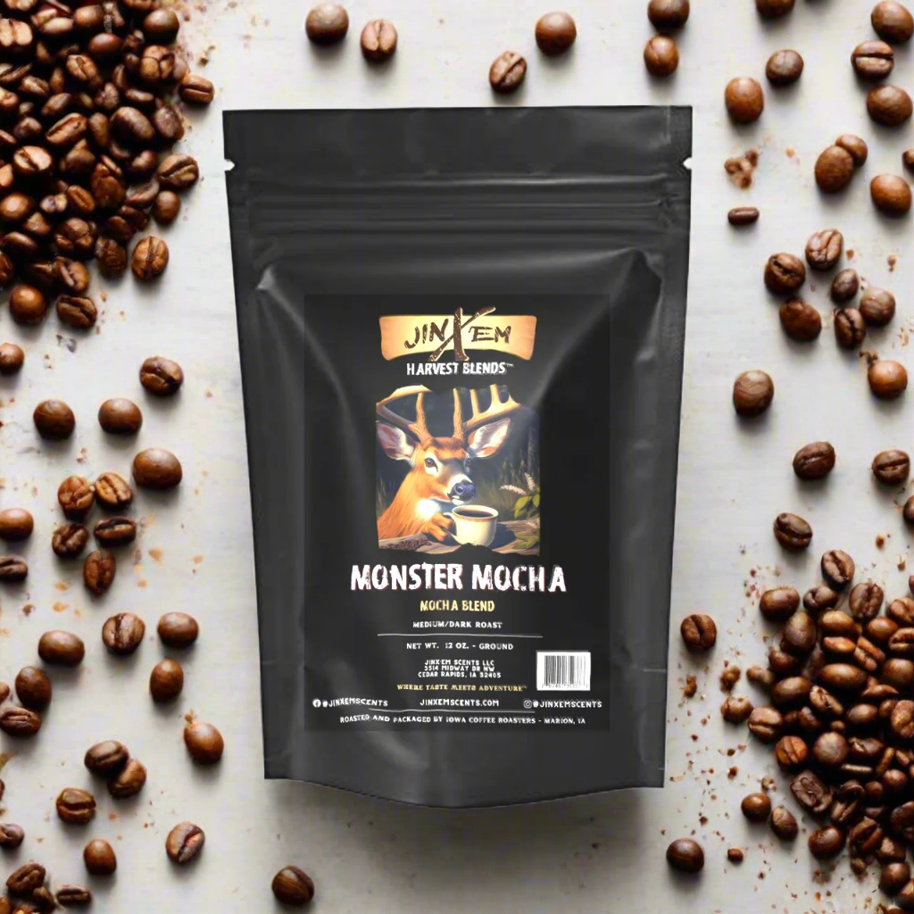 Monster Mocha Coffee Blend - Velvety & Chocolatey | Medium/Dark Roast