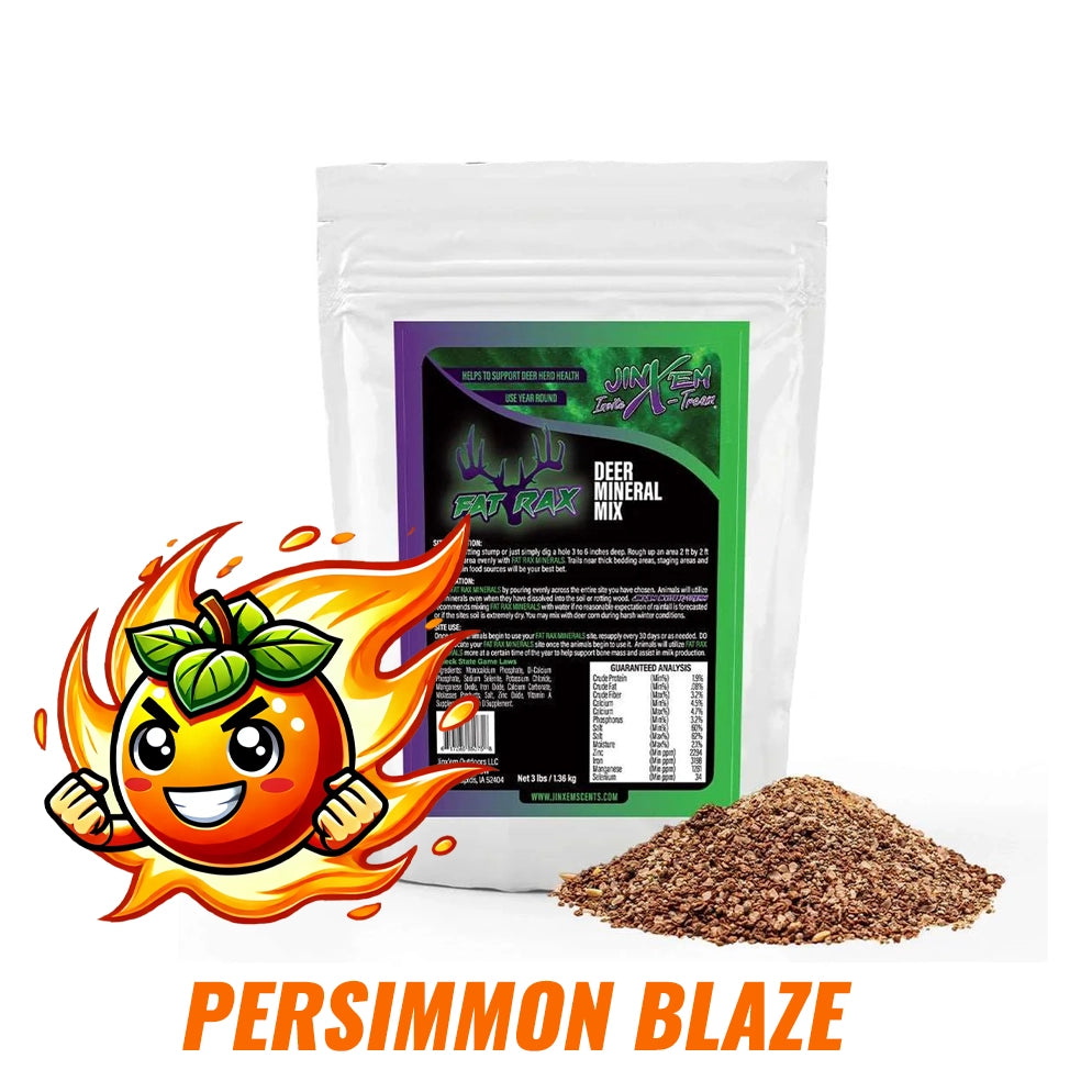 Fat Rax Deer Mineral - Persimmon Blaze