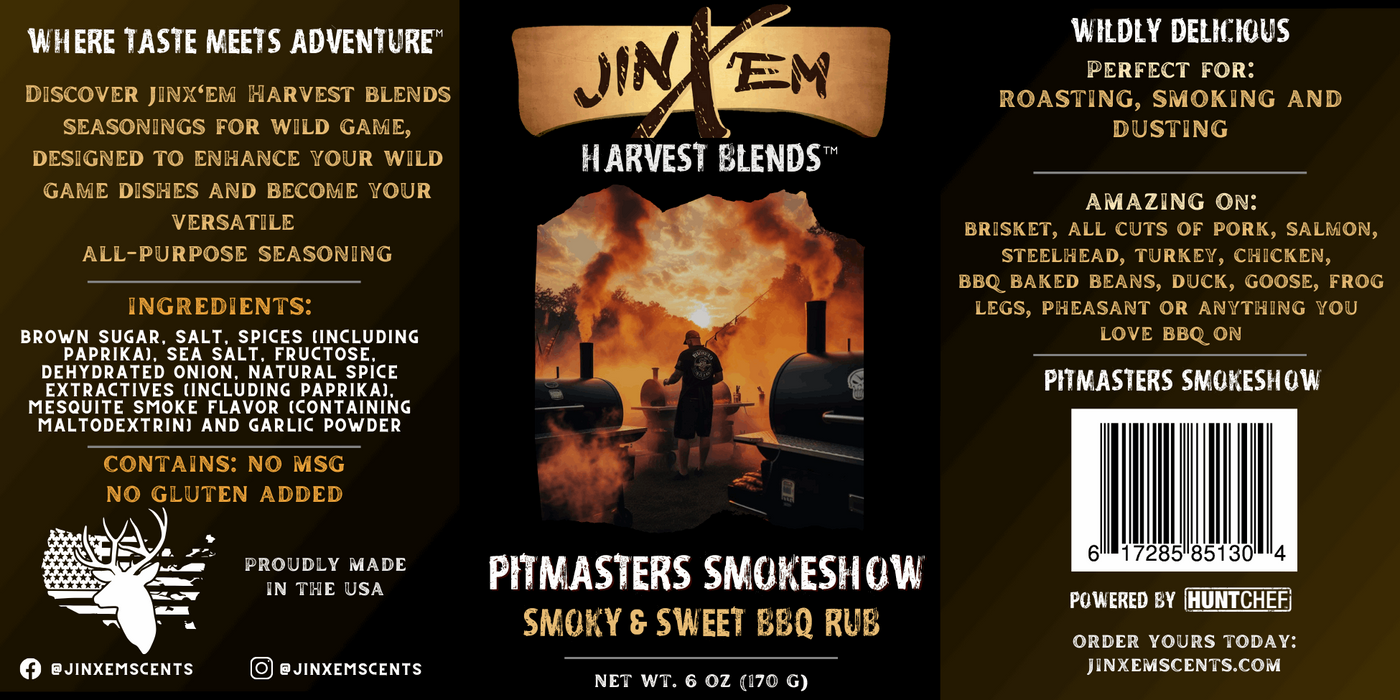 Pitmasters Smokeshow Label