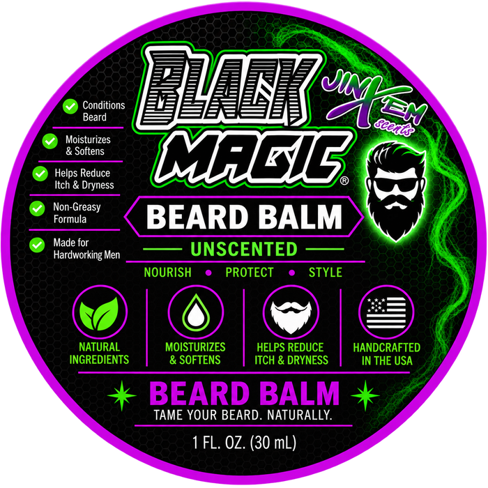 Black Magic Unscented Beard Balm