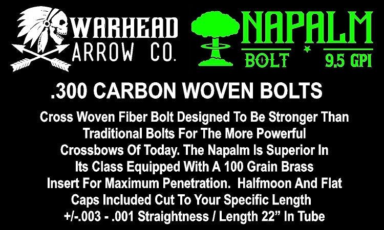 Napalm Crossbow Bolts